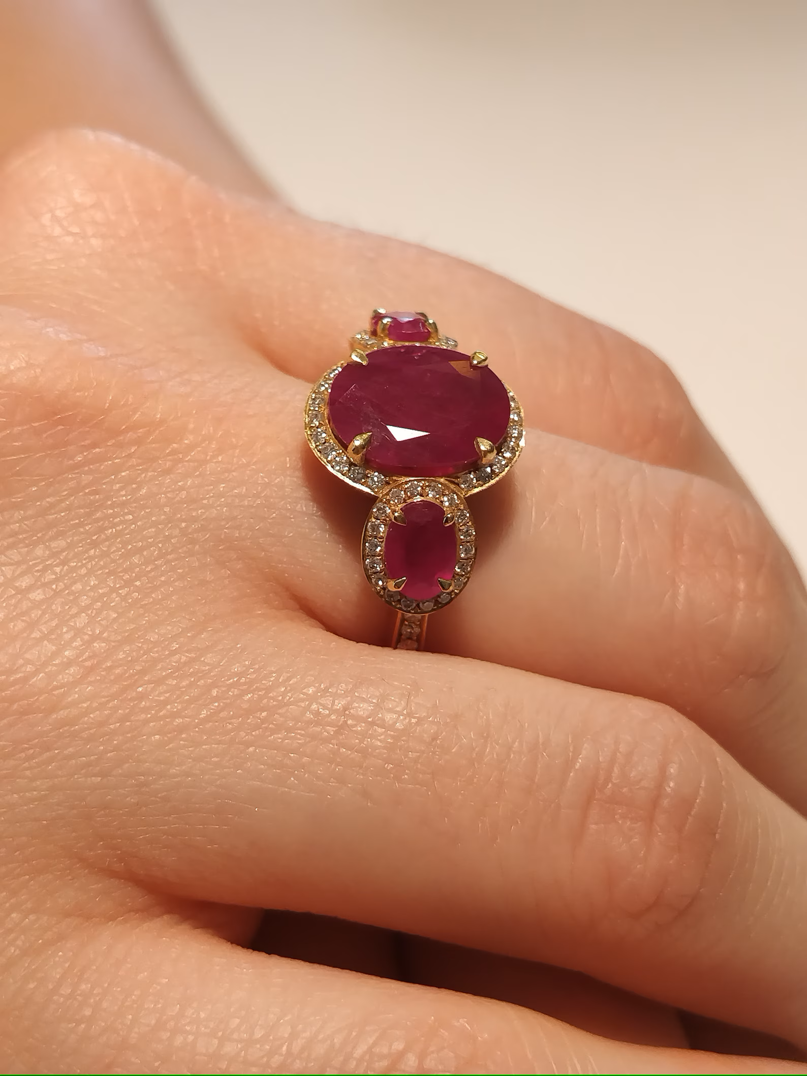 <tc>خاتم Glory In Ruby </tc>