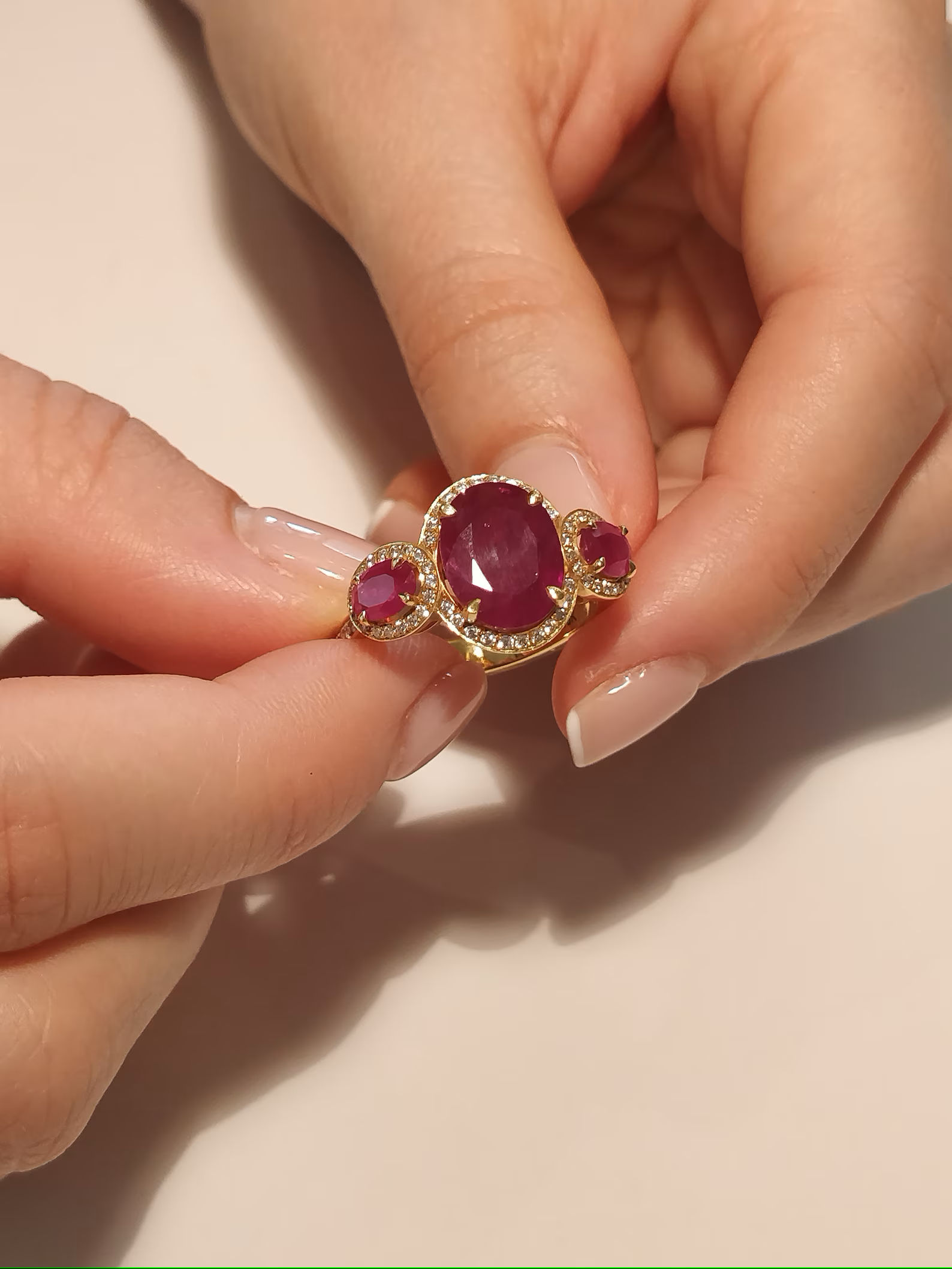 Glory In Ruby Ring