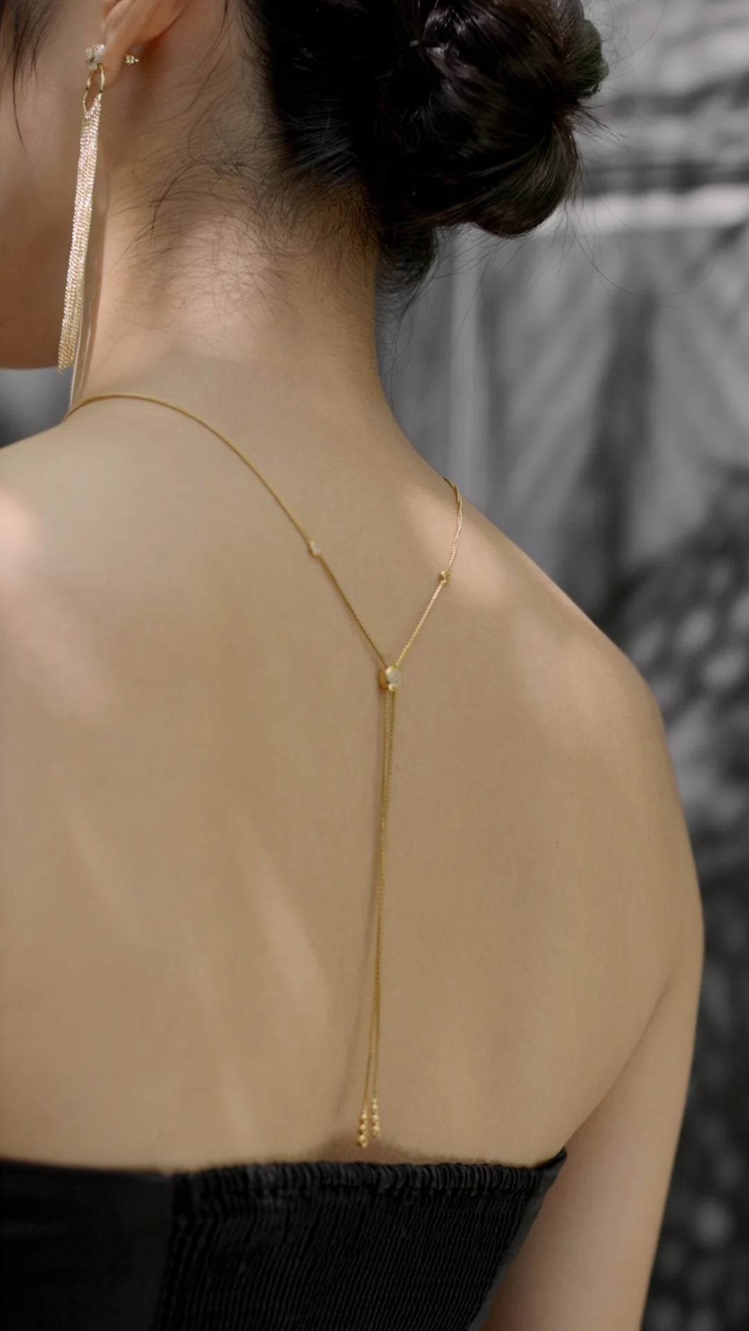 Gold Circle Dangle Tiger Necklace - ARTSY SILVER