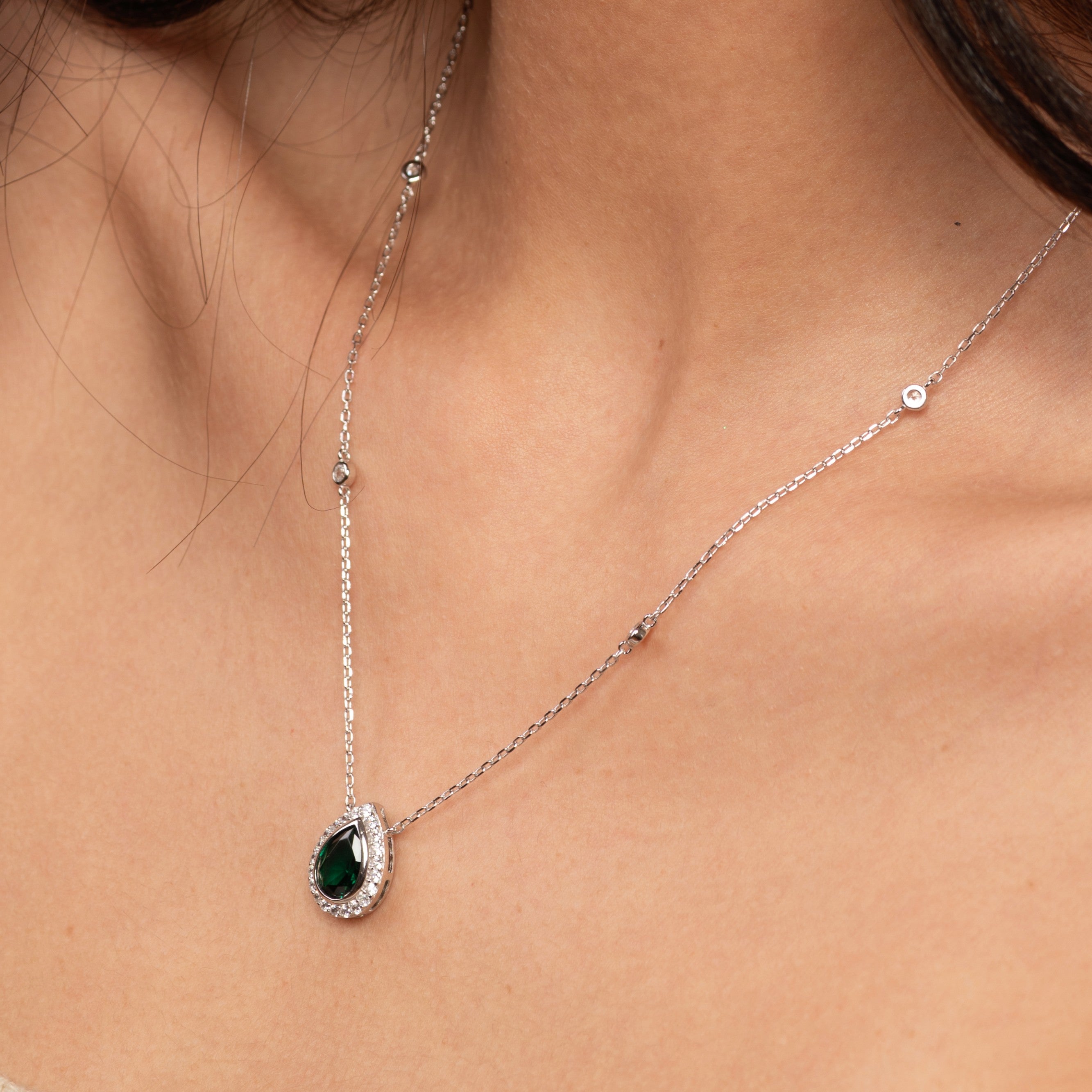 Grace Kelly Emerald Necklace