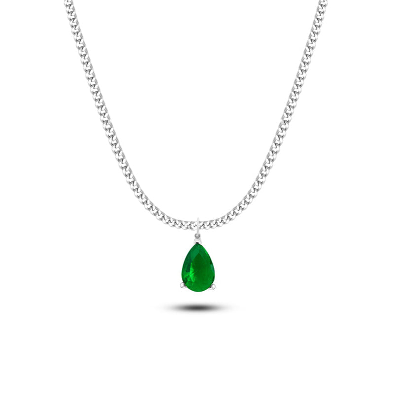 Yoda Green Pear Pendant