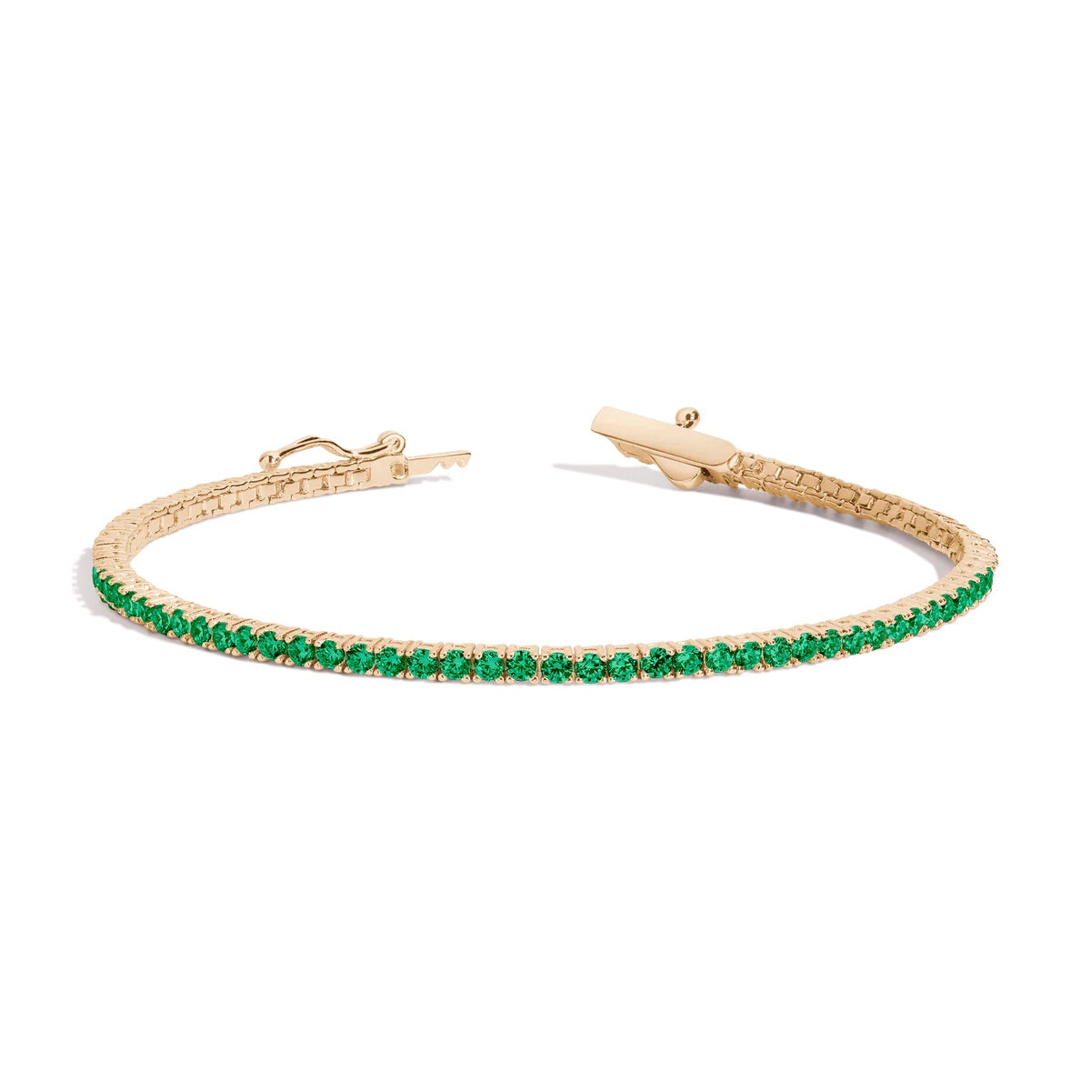 Emerald Tennis Bracelet