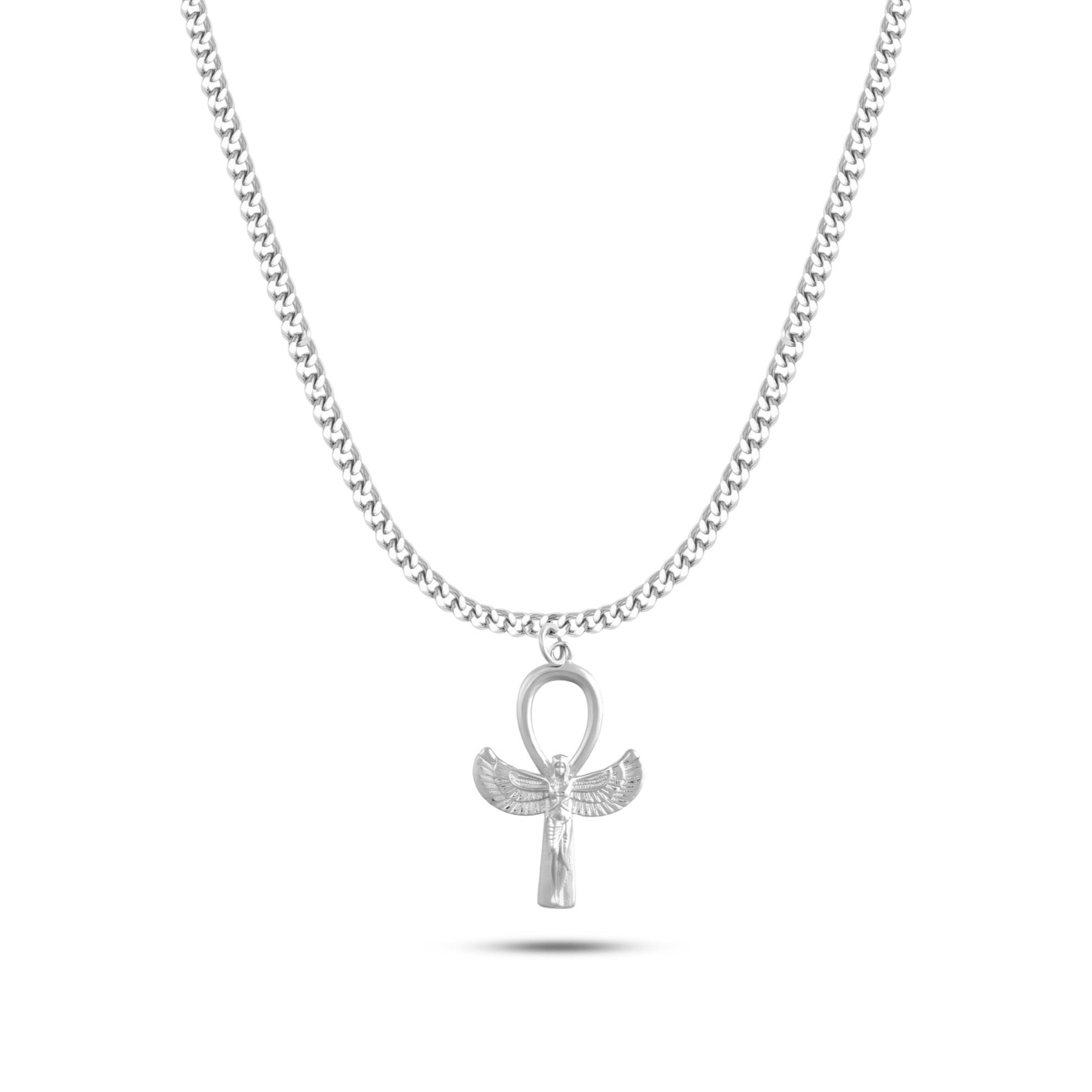 Guardian Ankh Pendant - ARTSY SILVER