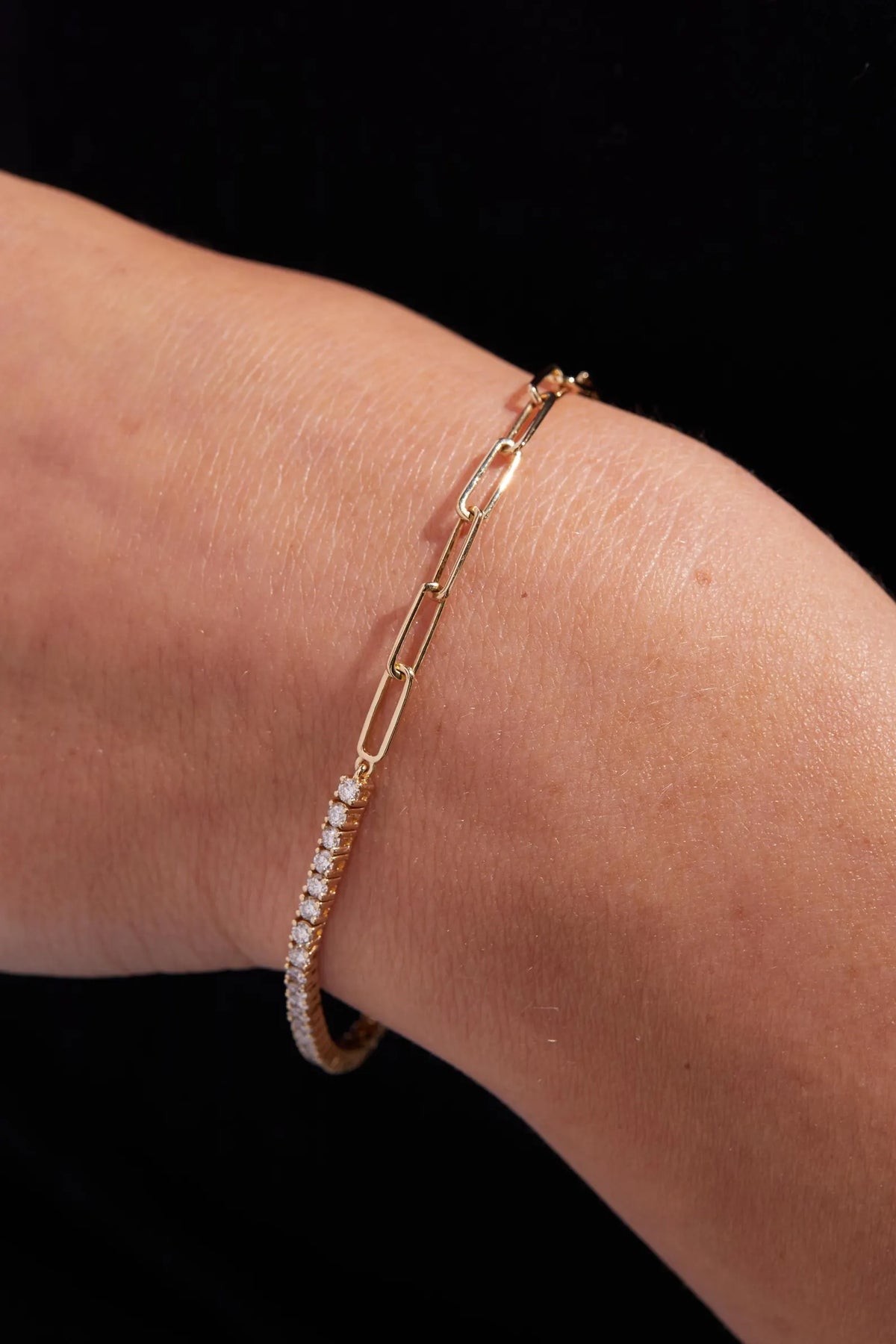 Tennis Link Bracelet