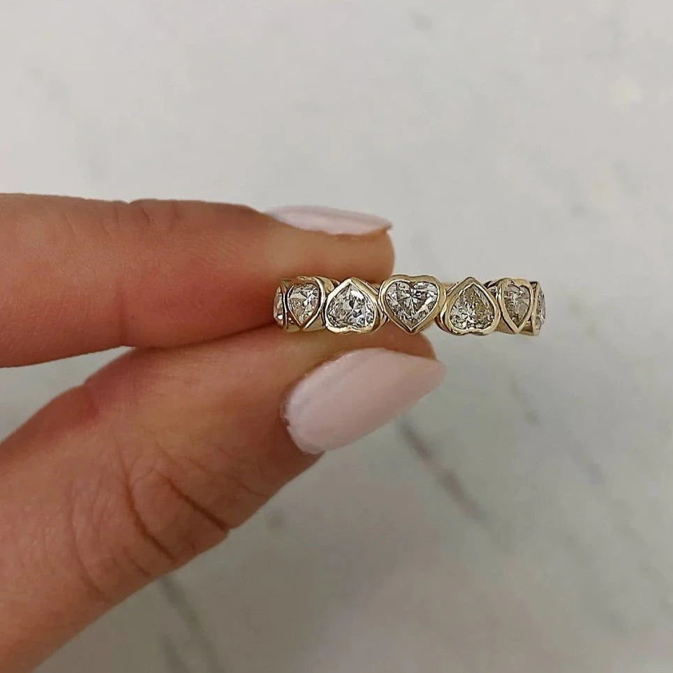 Love Eternity Band - ARTSY SILVER