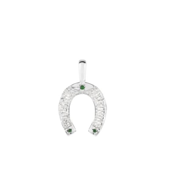 Horseshoe Pendant - ARTSY SILVER