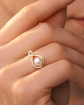 Infinity Pearl Ring