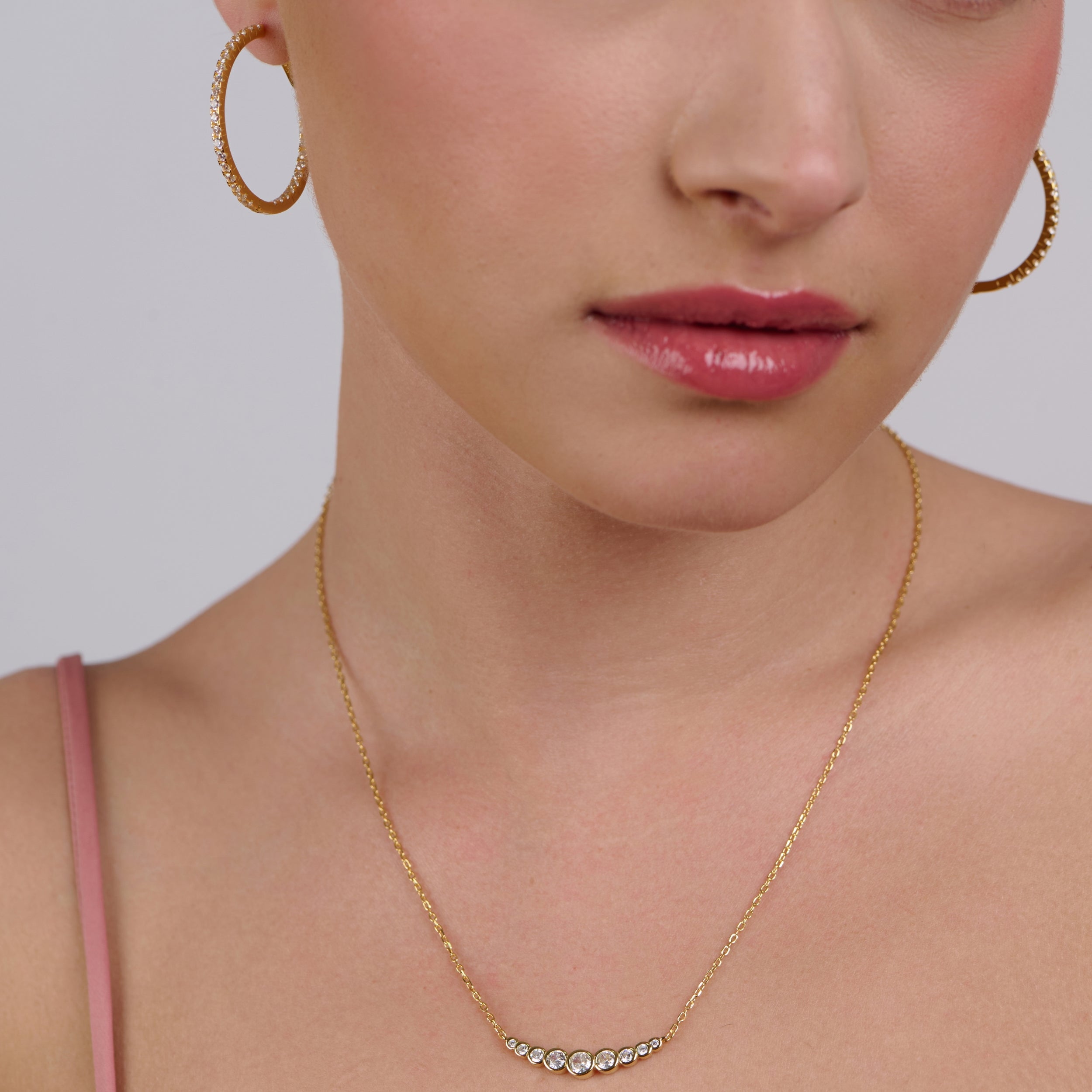 Just Fine Earrings & Necklace Set