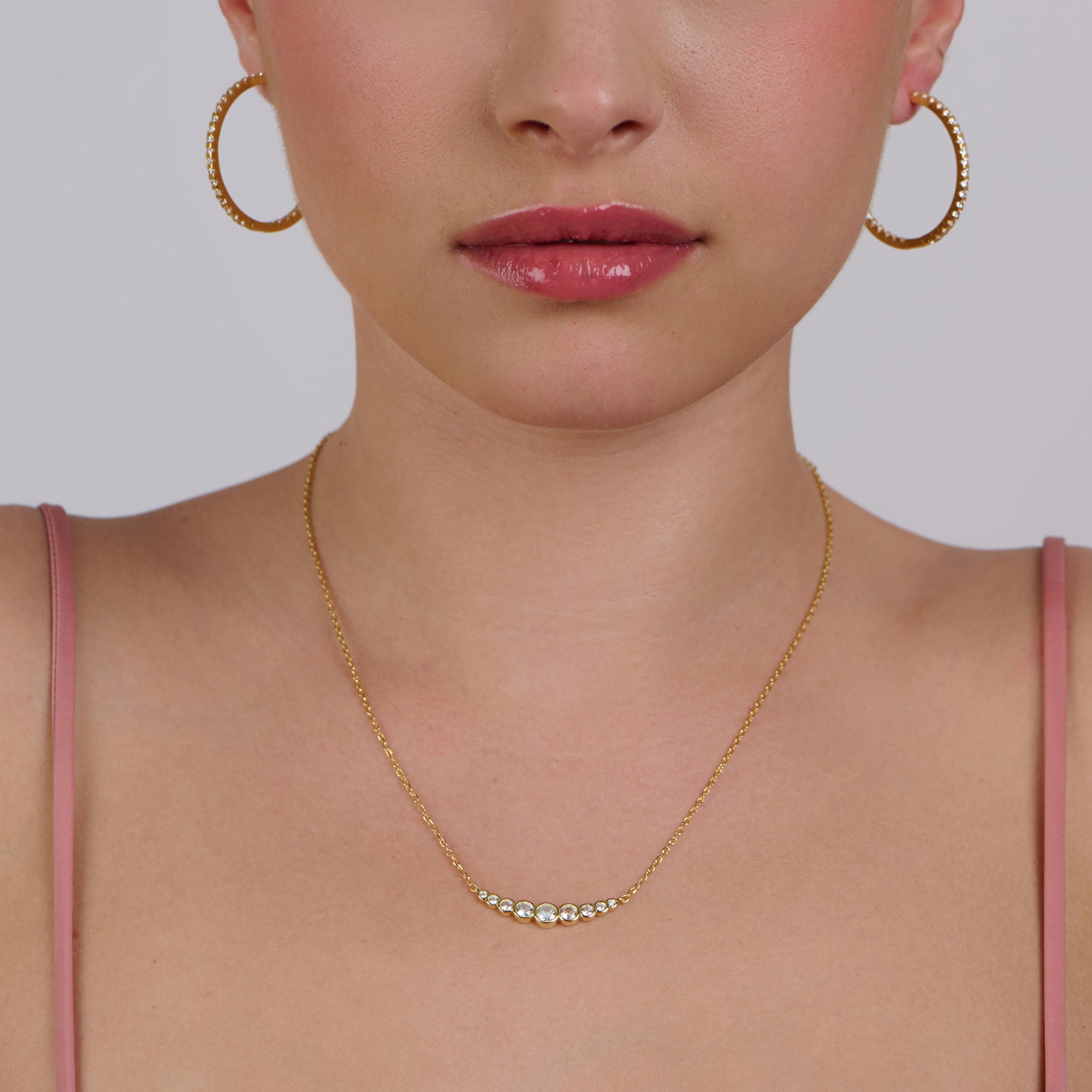 Just Fine Earrings & Necklace Set