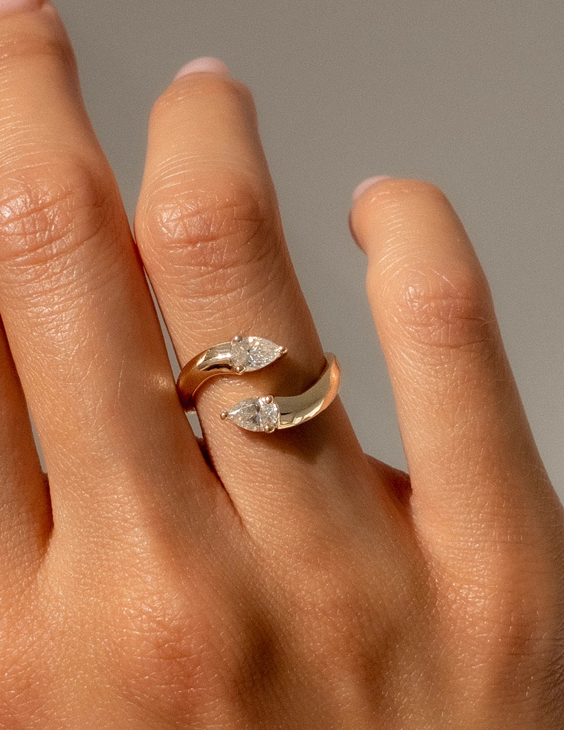 Dont Blink Open Ring