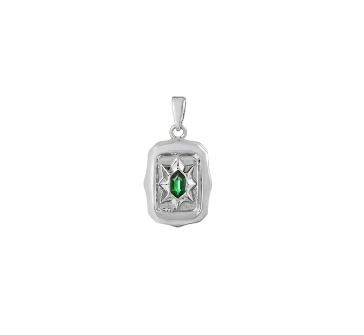 Kryptonite Men Pendant - ARTSY SILVER