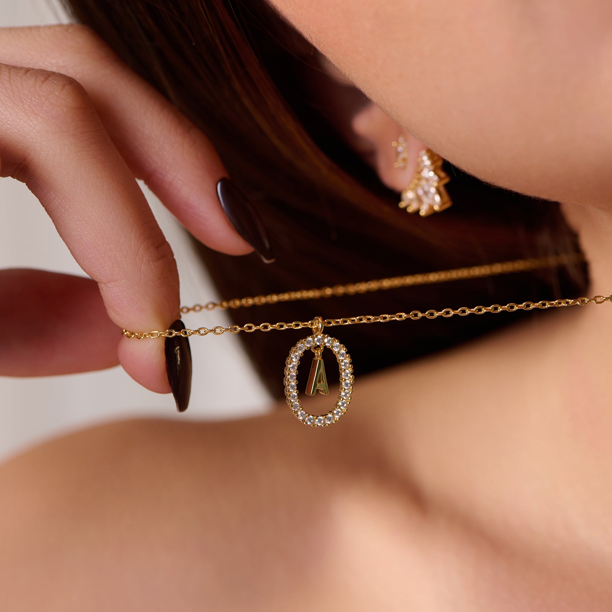 Artsy initials - ARTSY SILVER