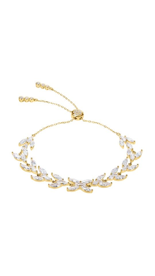 Enchanted Gold Plated Bracelet - ARTSY SILVER