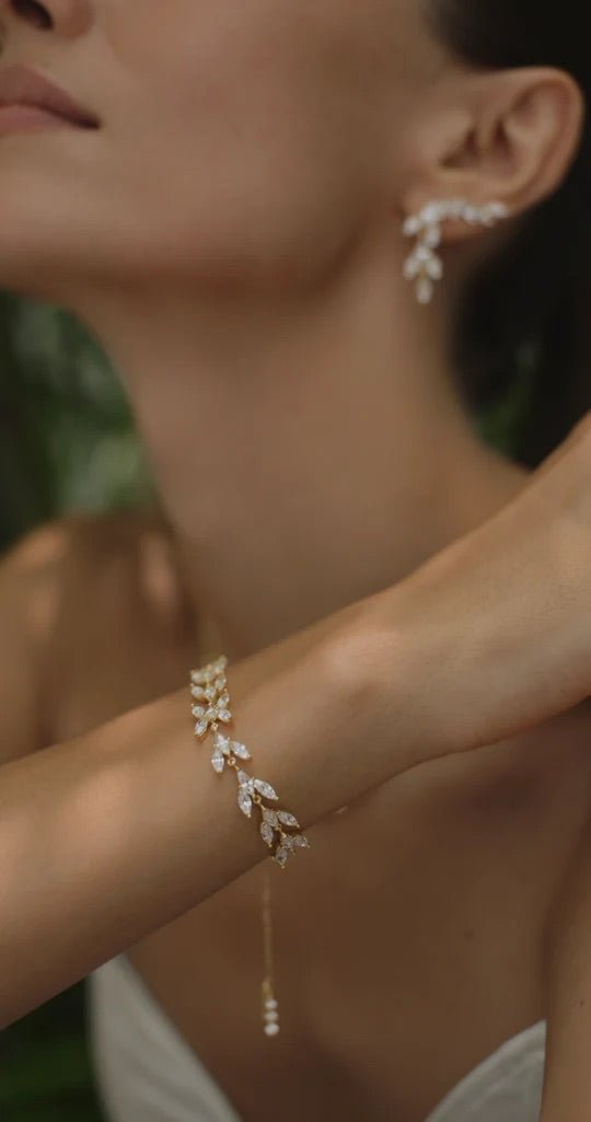 Enchanted Gold Plated Bracelet - ARTSY SILVER