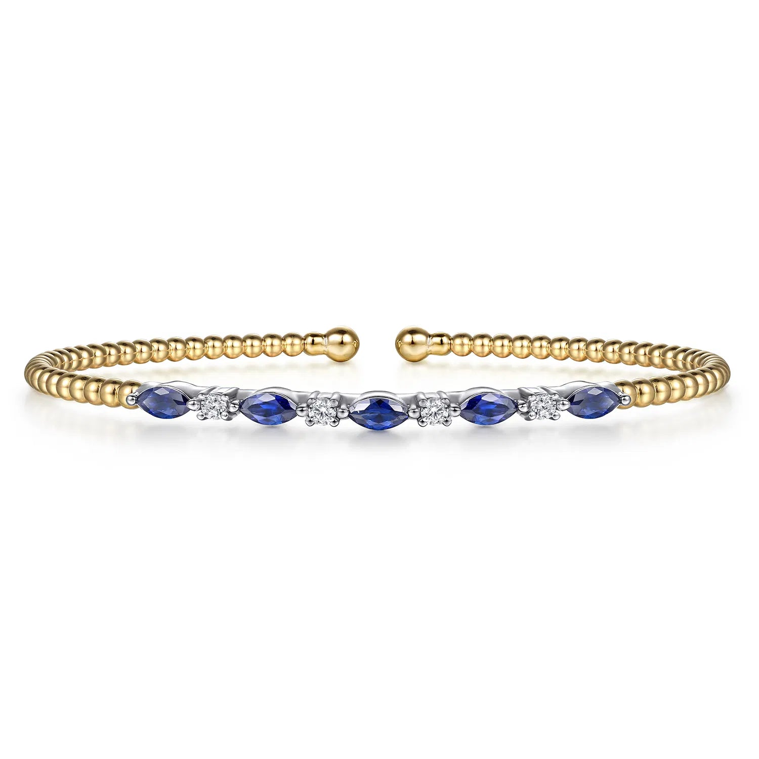 Marquise Sapphire Bangle
