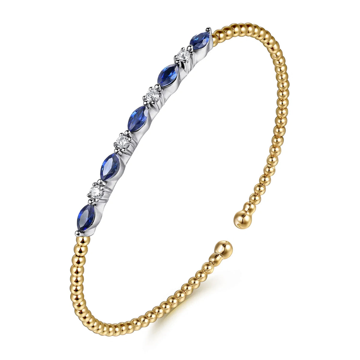 Marquise Sapphire Bangle