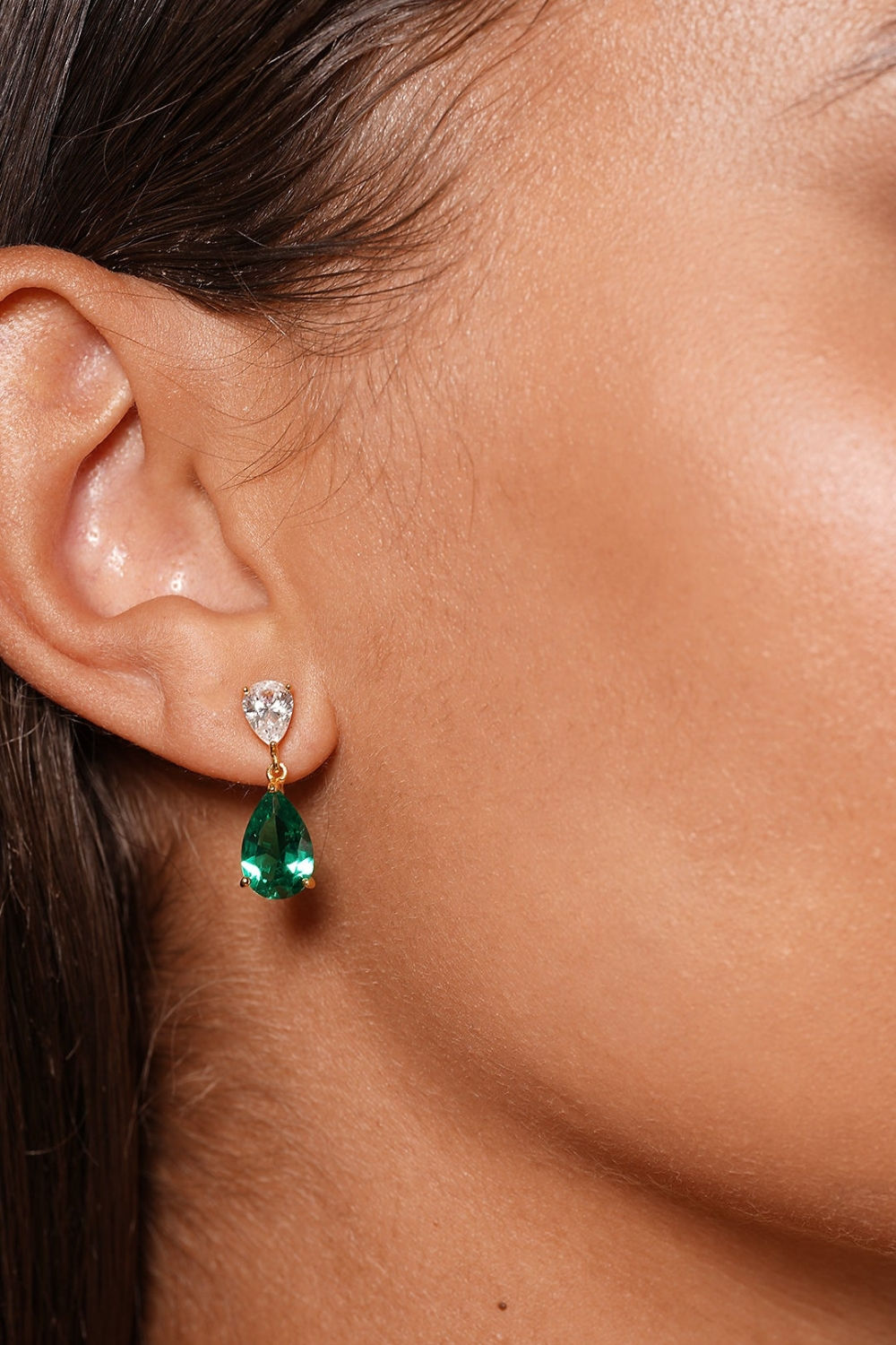 Matcha Emerald Earrings