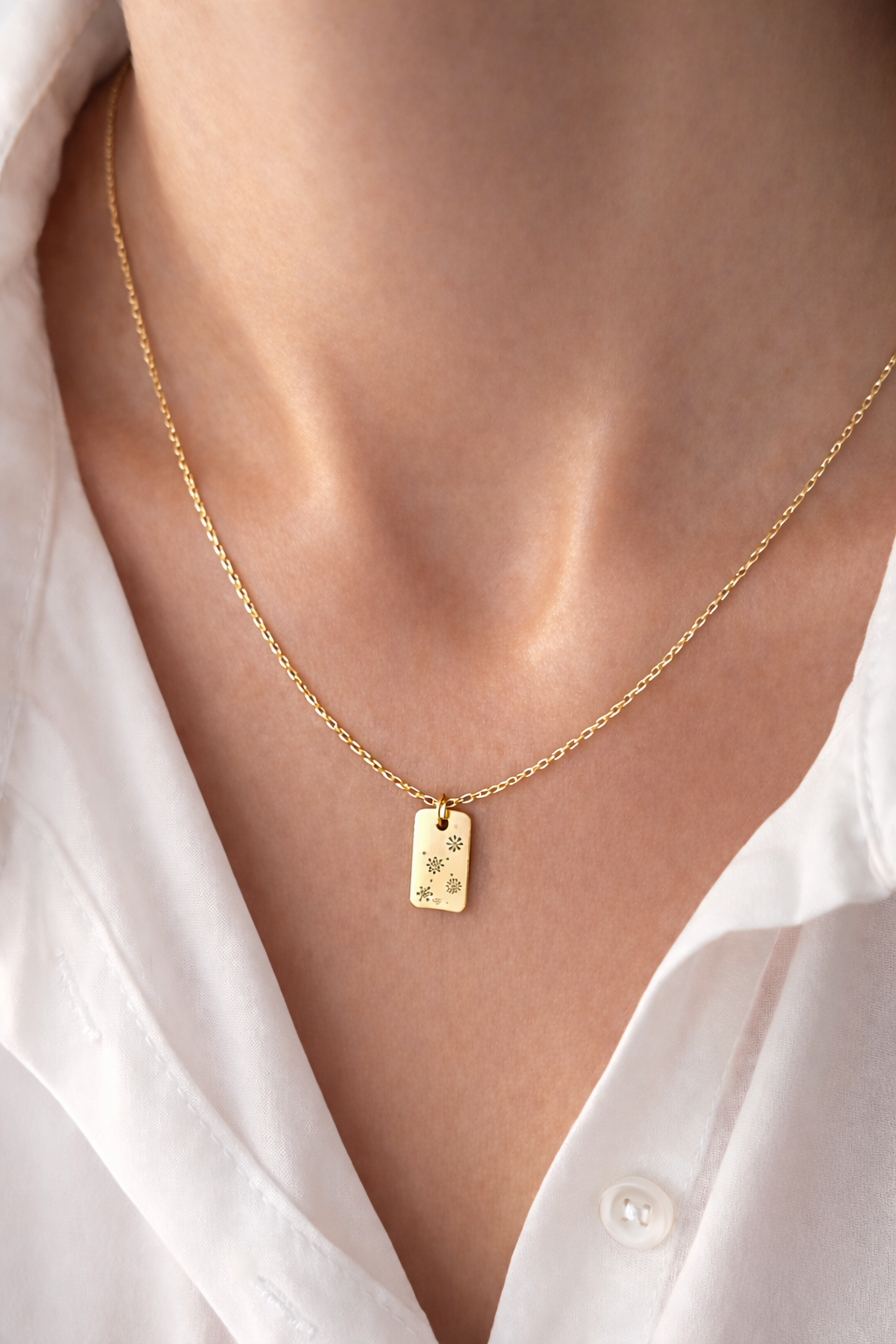 Moscow Snow Necklace - ARTSY SILVER