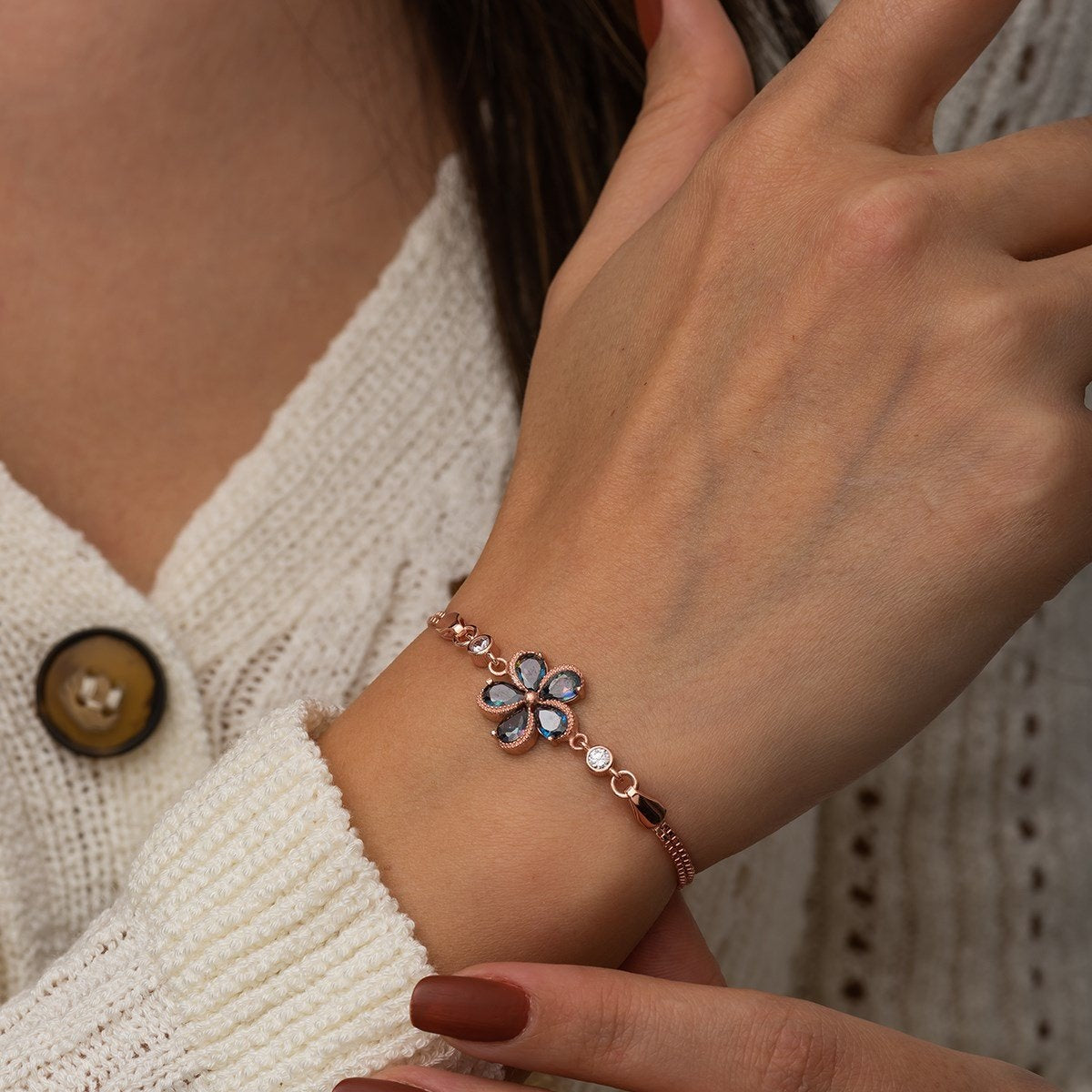 Sundrop Mystic Topaz Stone Bracelet - ARTSY SILVER