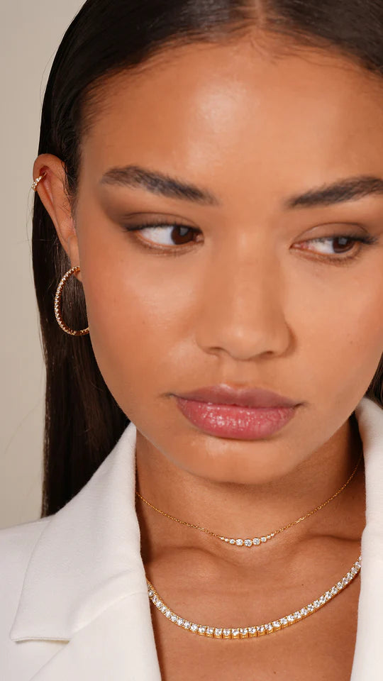 Nine Moons Zircon Necklace