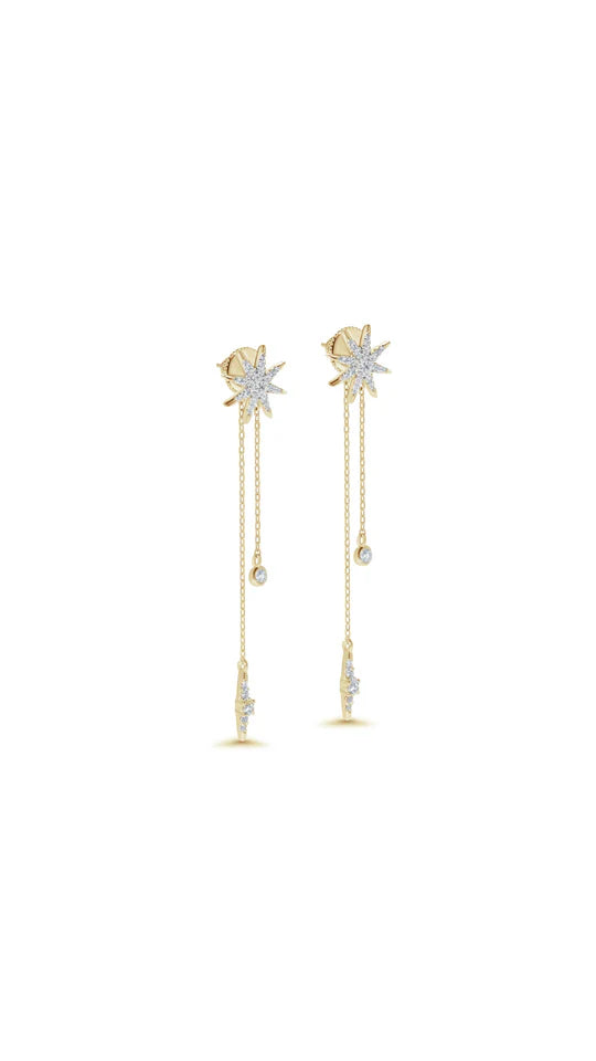 Palazzo Gold Plated Earrings