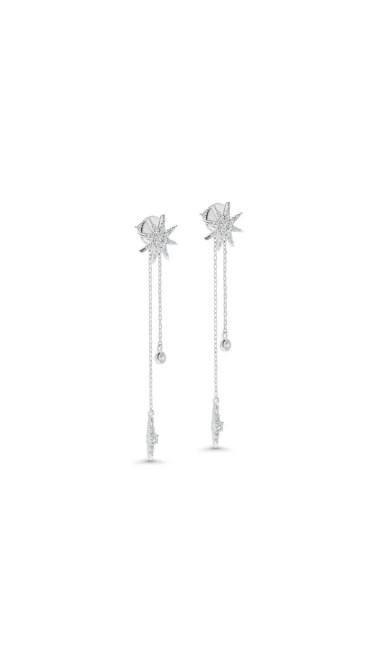Palazzo Silver Earrings