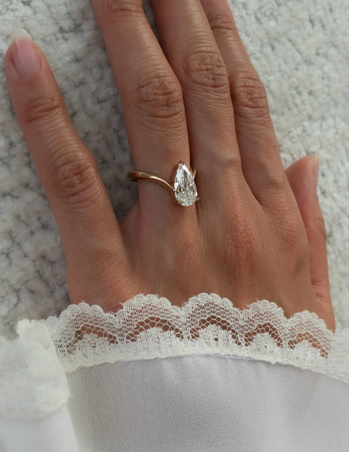 Pear Eve Ring
