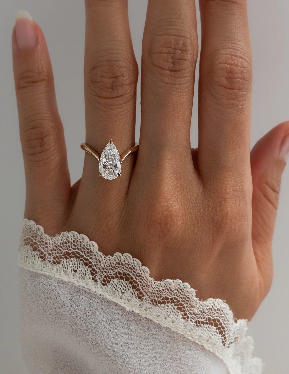 Pear Eve Ring