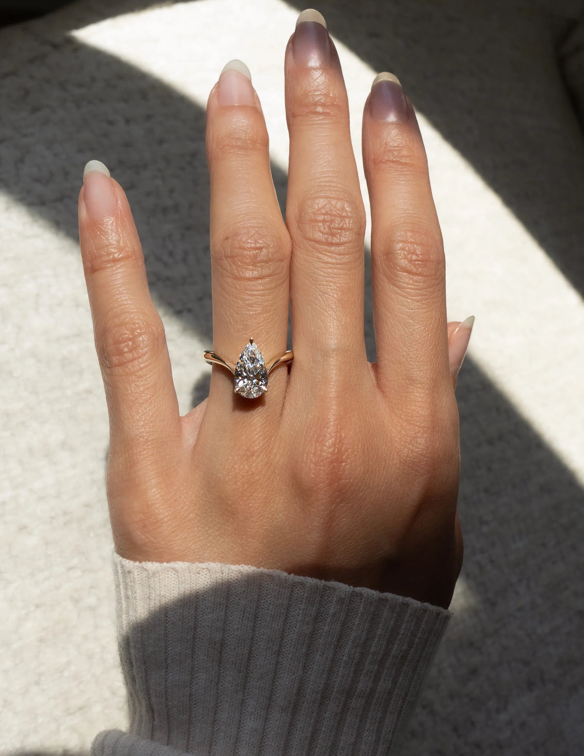 Pear Eve Ring