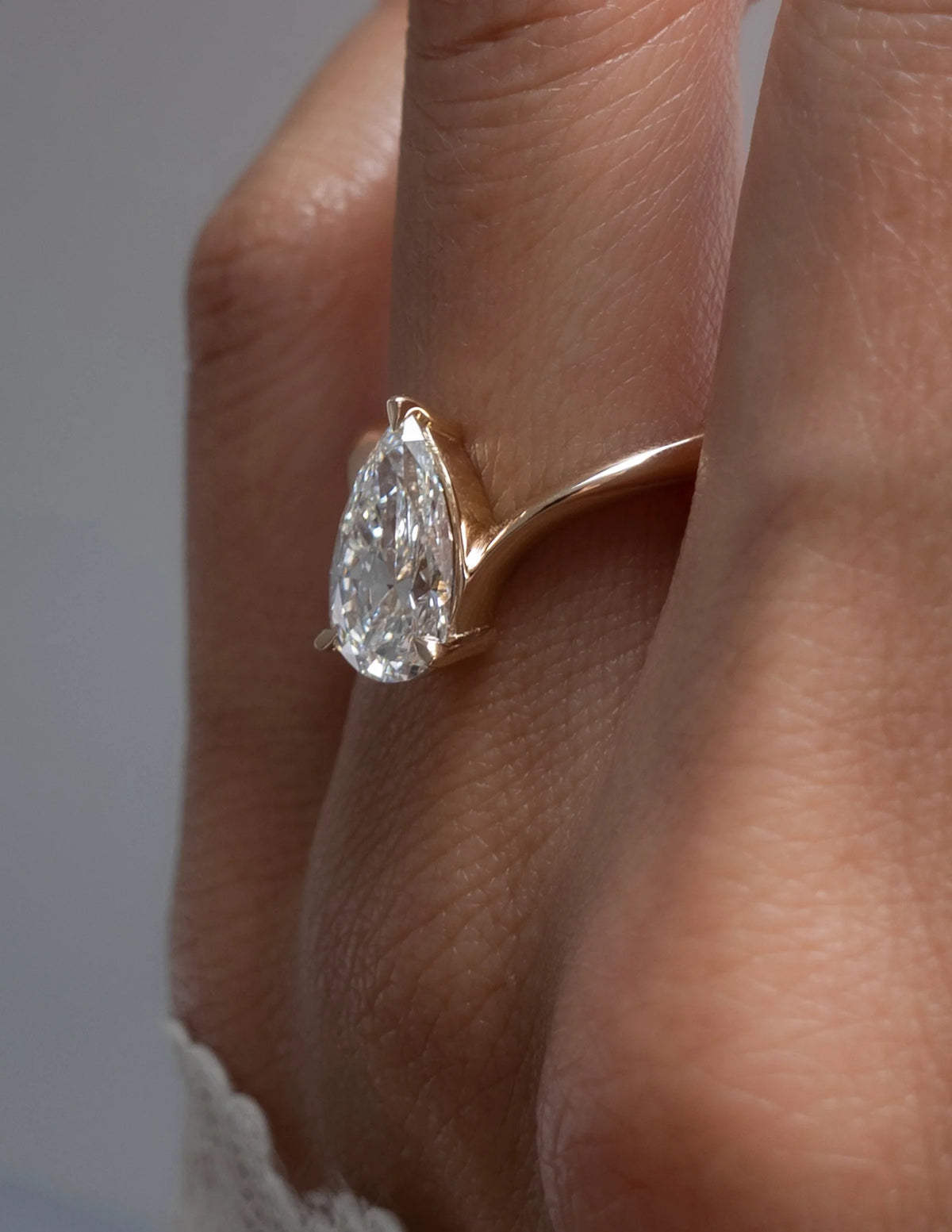 Pear Eve Ring