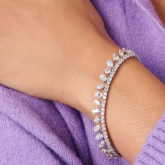 Icicle Silver Bracelet