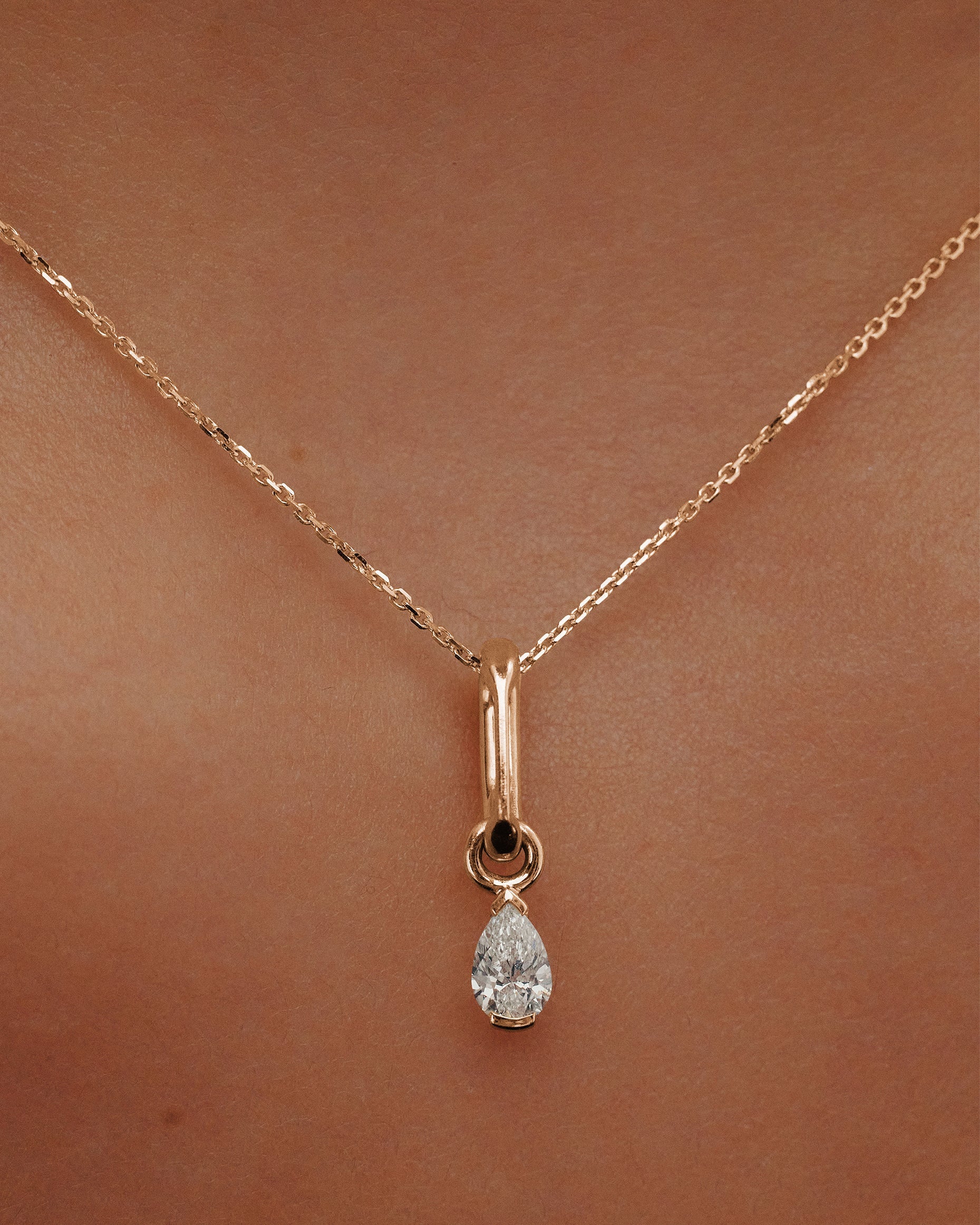 Petite Pear Necklace