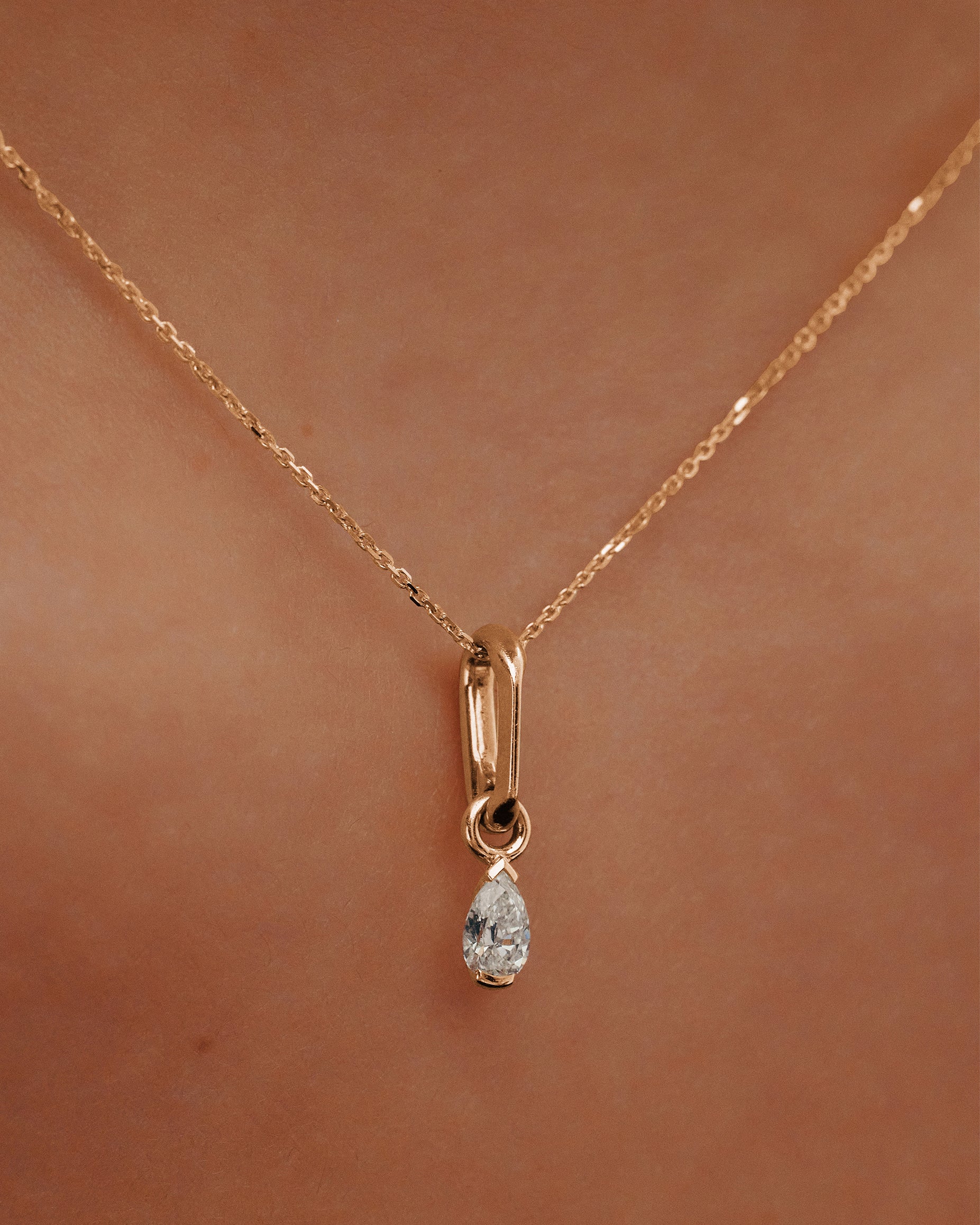 Petite Pear Necklace