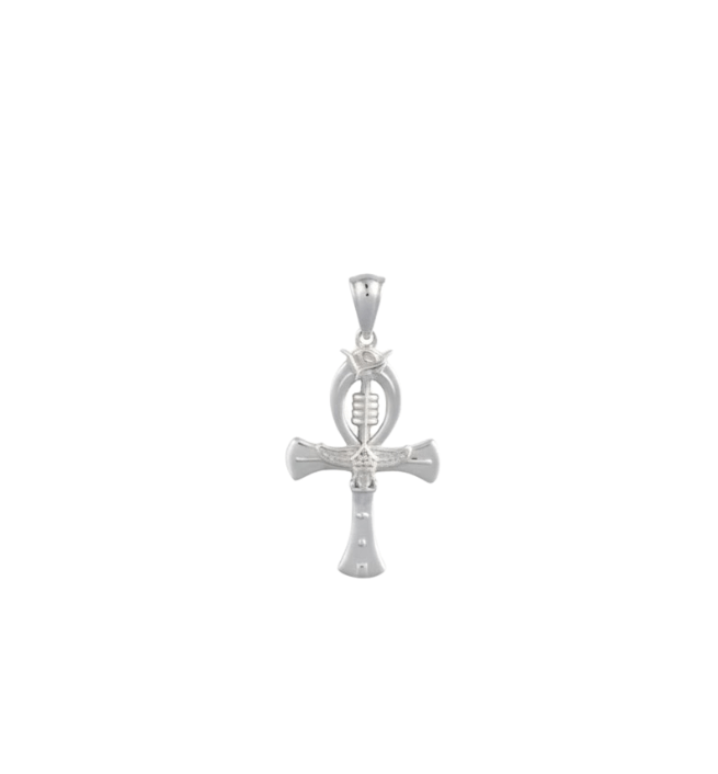 Pharaonic Ankh Pendant - ARTSY SILVER
