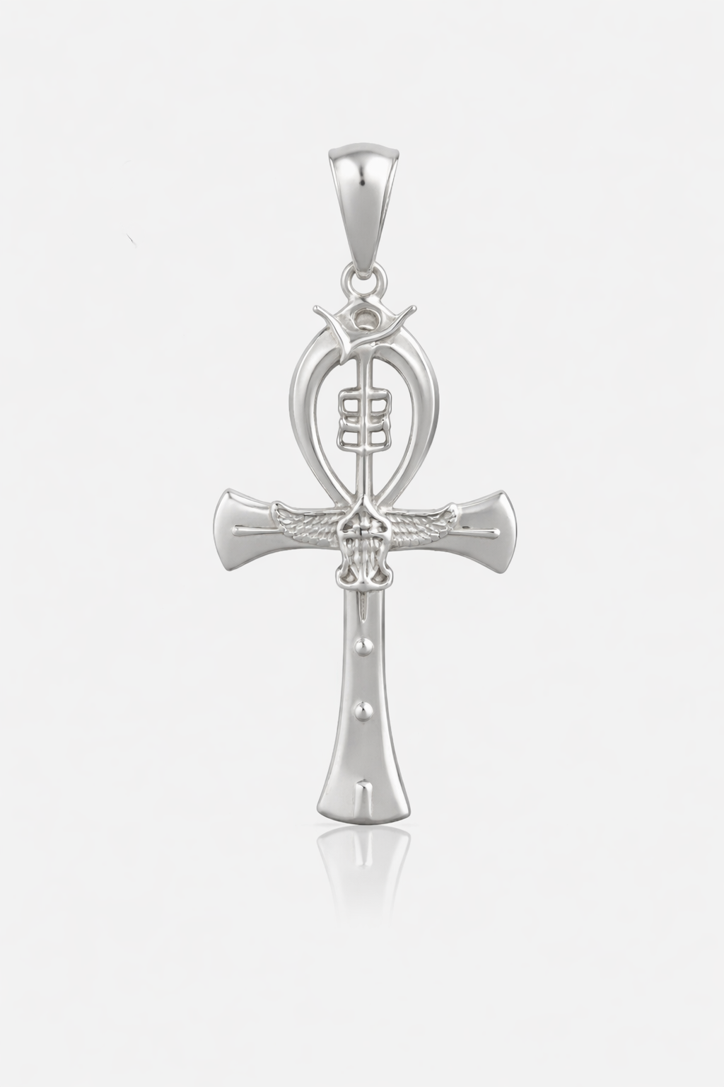 Ankh Necklace - ARTSY SILVER