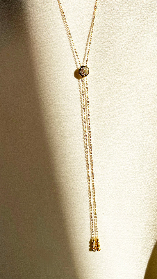 The Starlight Lariat Necklace