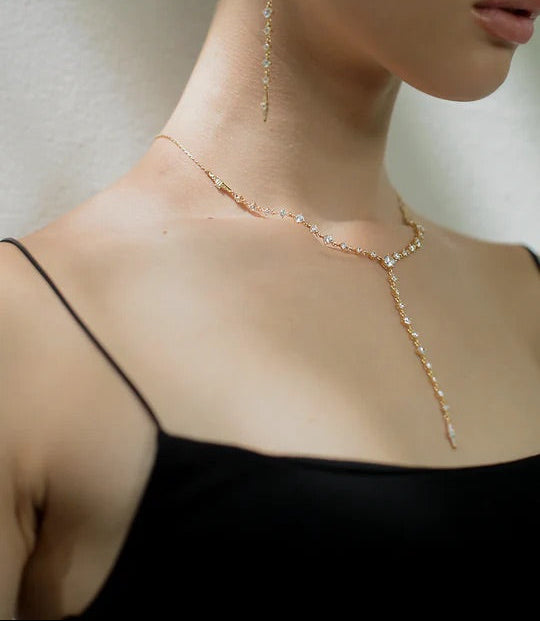 The Starlight Lariat Necklace