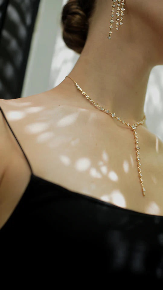 The Starlight Lariat Necklace