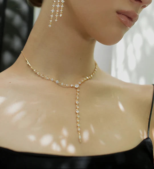 The Starlight Lariat Necklace