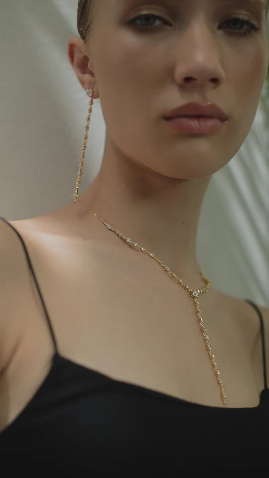 The Starlight Lariat Necklace