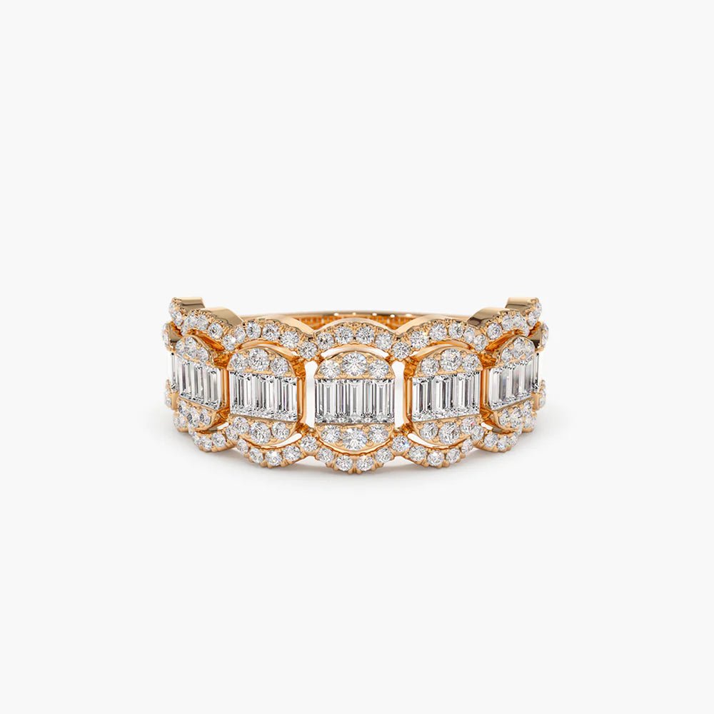 Phoenix Zircon Ring - ARTSY SILVER