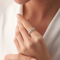 Phoenix Zircon Ring - ARTSY SILVER