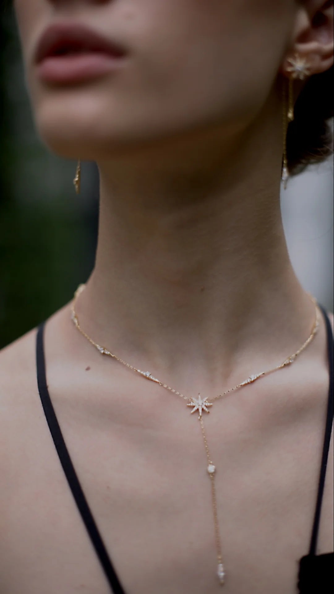 Under Moonlight Lariat Necklace - ARTSY SILVER