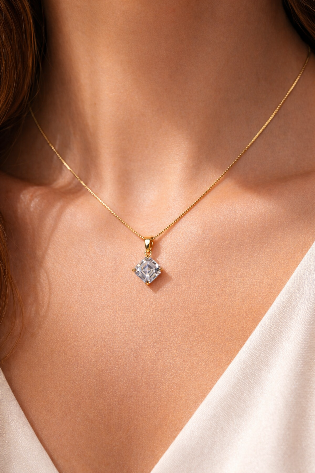 Princess Gold Plating Necklace - ARTSY SILVER