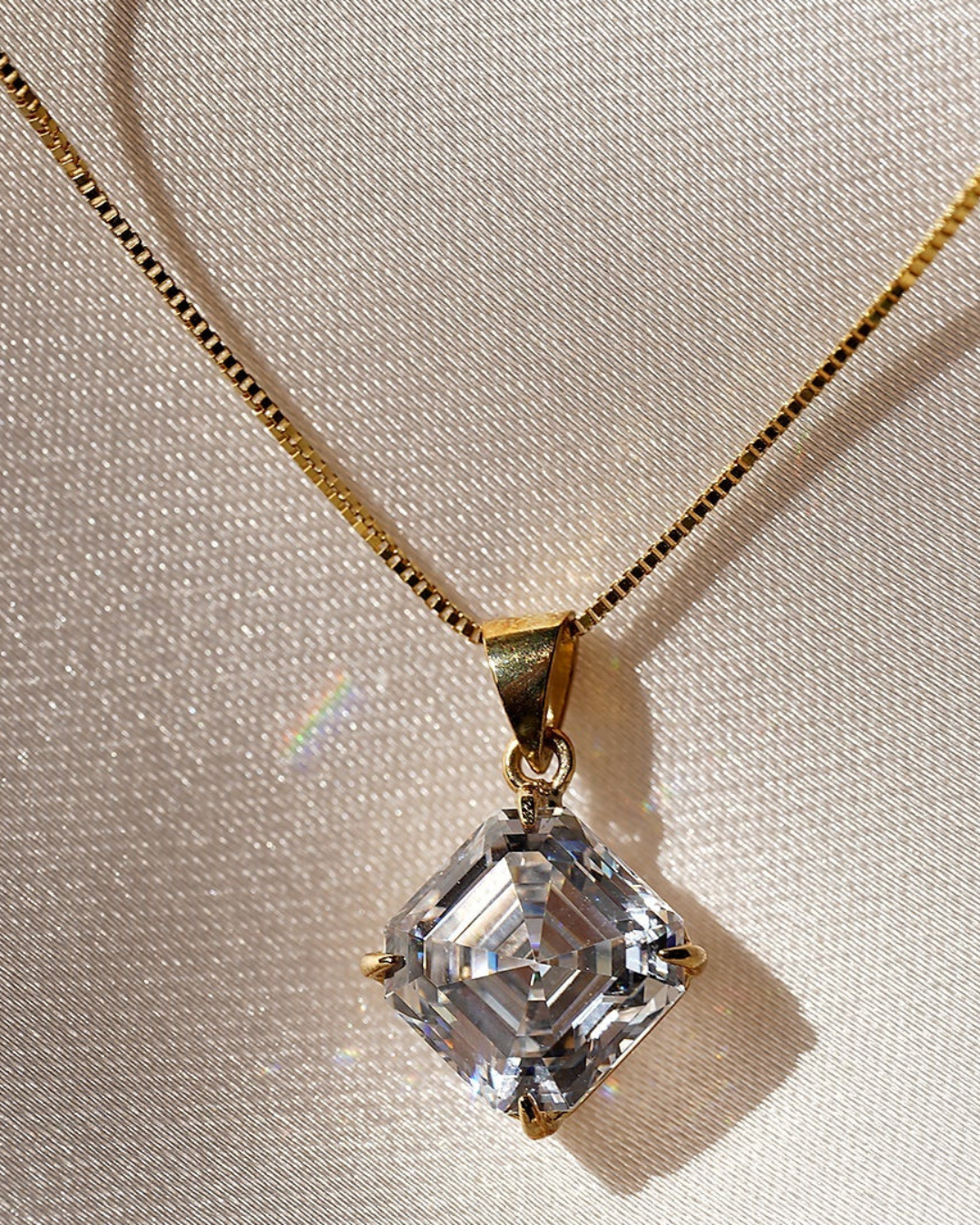 Princess Gold Plating Necklace - ARTSY SILVER