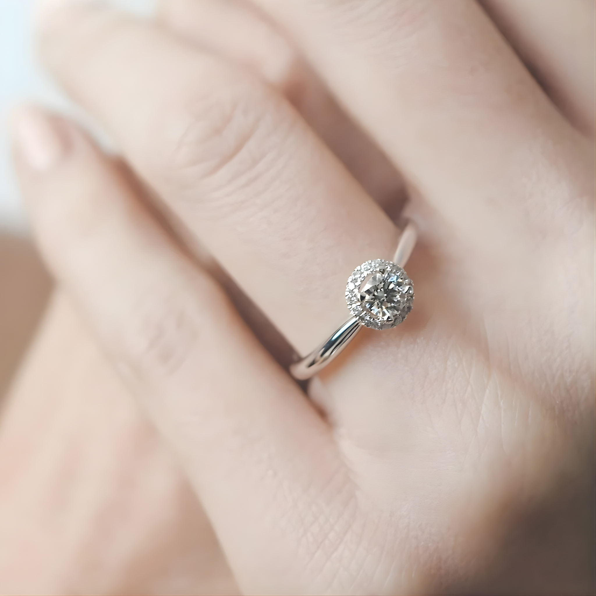 Promise Fancy Zircon Stone Silver Ring