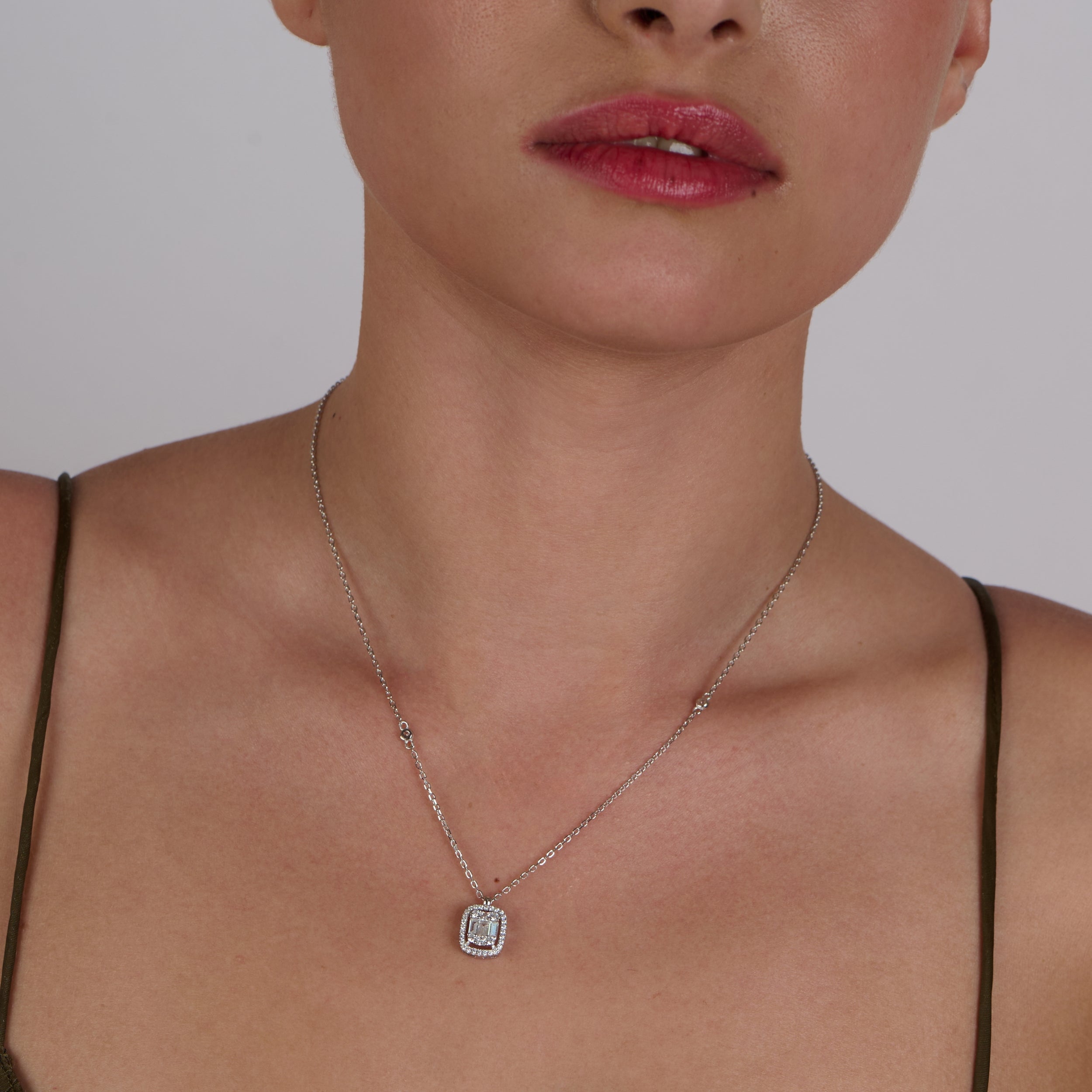 Radiant Silver Necklace
