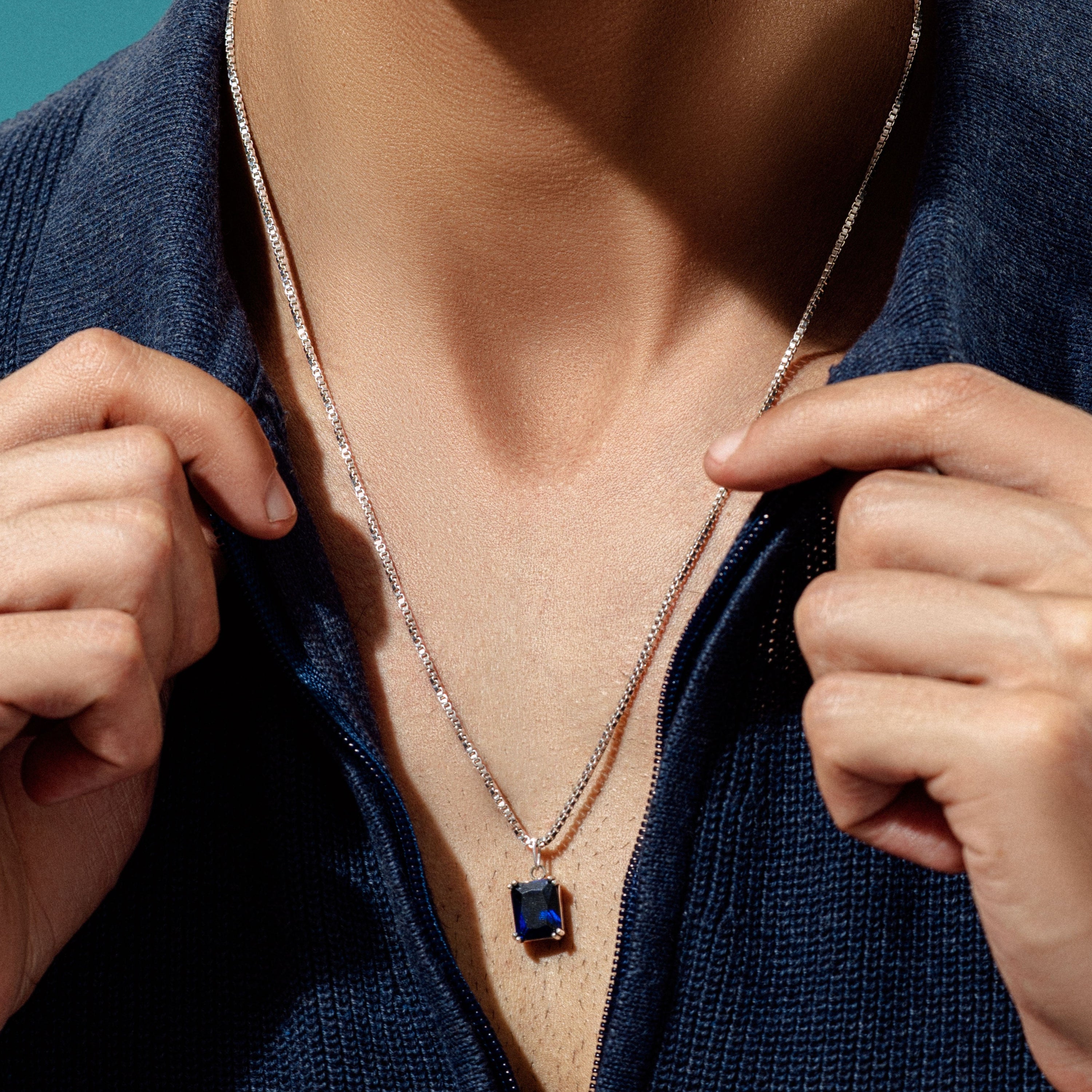 Shark Necklace - ARTSY SILVER