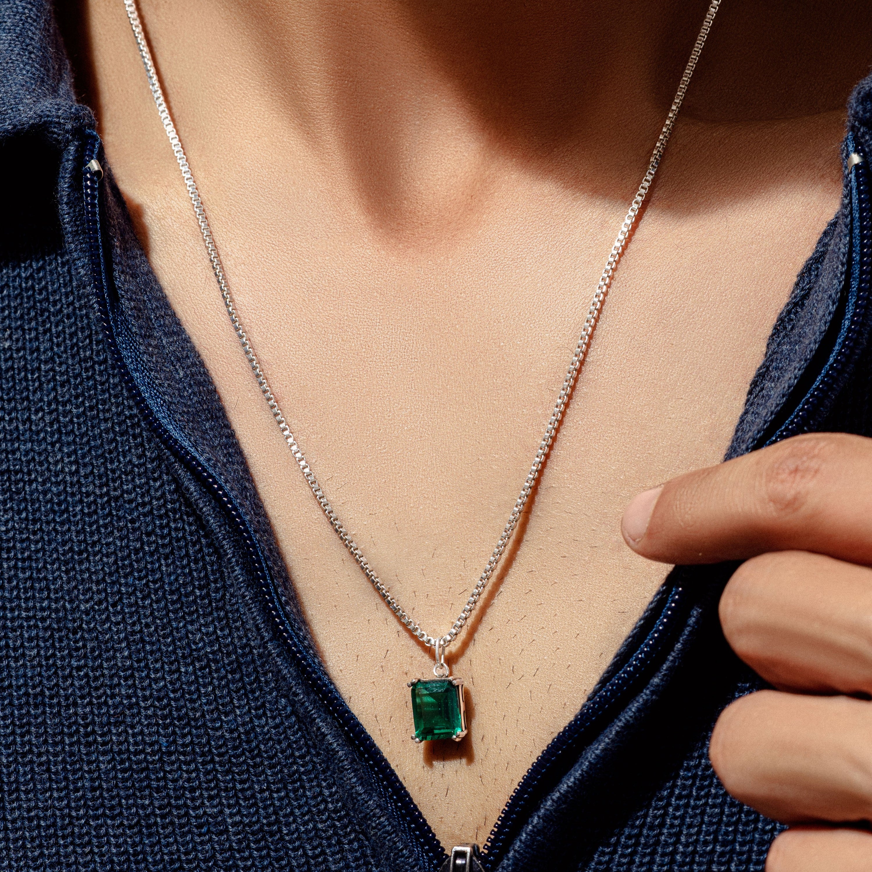 The Irish Man Necklace - ARTSY SILVER