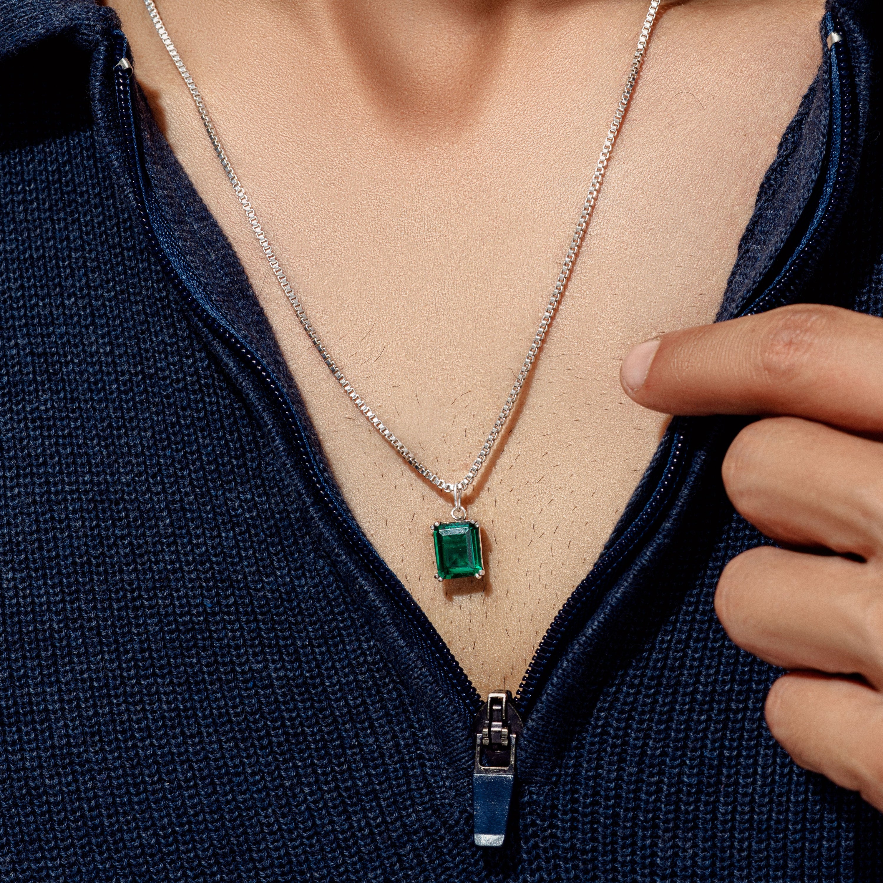 The Irish Man Necklace - ARTSY SILVER